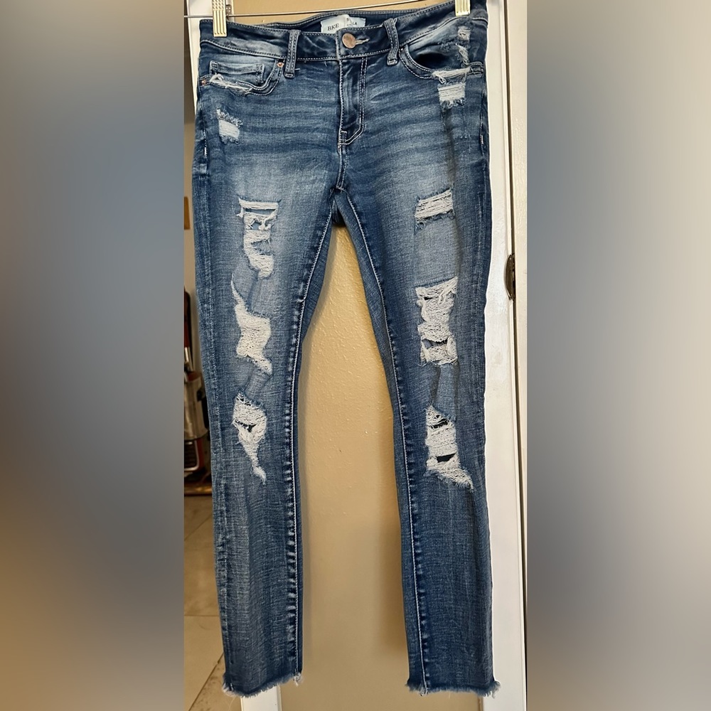 NWOT BKE Stella Ankle Skinny Jeans